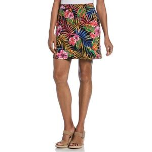 Rafaella Skort Functional Pockets, Size M Tropical Print NWT!